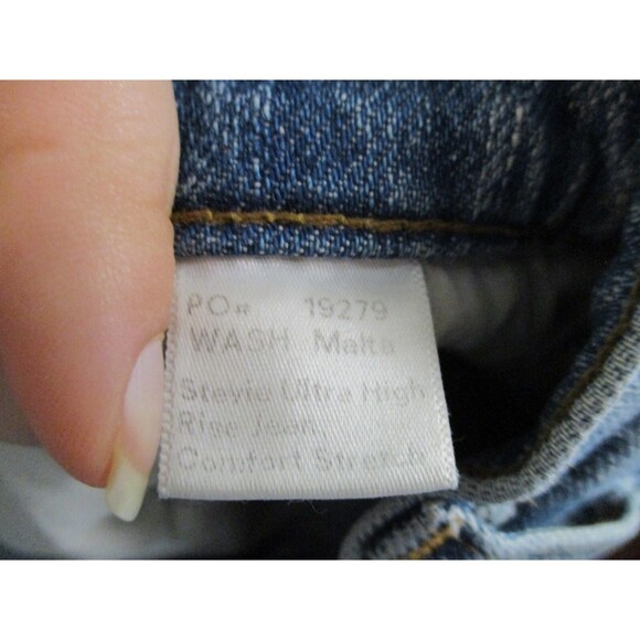 Reformation Womens Sz 27 Stevie Ultra High Rise Jeans Malta Medium Wash - Picture 10 of 11